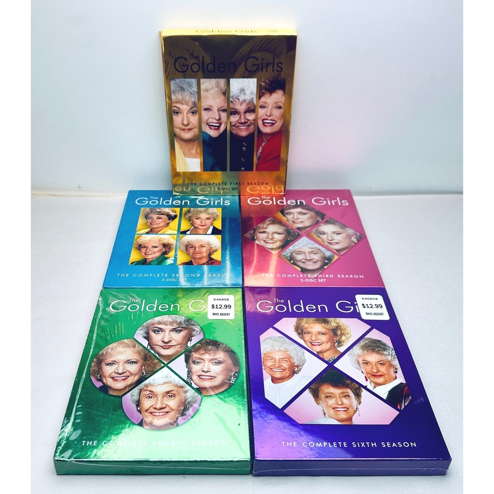 The Golden Girls Complete Seasons DVD Sets 1 2 3 4 6 Complete Collection